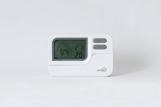230V 7 Day Programmable Digital Floor Heating Room Thermostat For Multi Times Mode And ABS Material