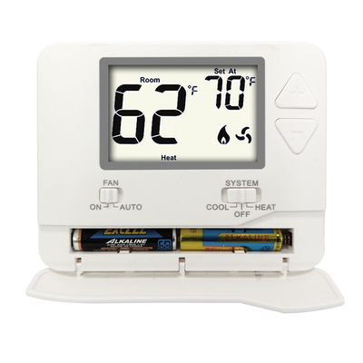 No - Programmable Large LCD Single Stage Air Conditoning HVAC Room Thermostat
