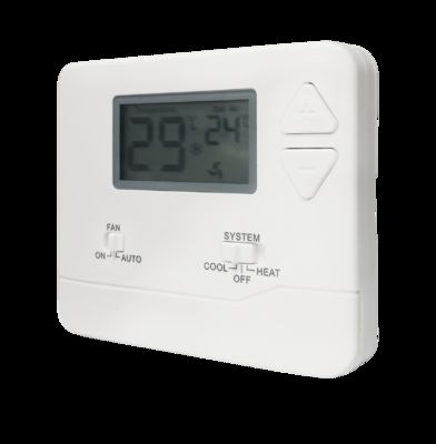 Digital Room Thermostat with LCD Display and ±1℃ Accuracy