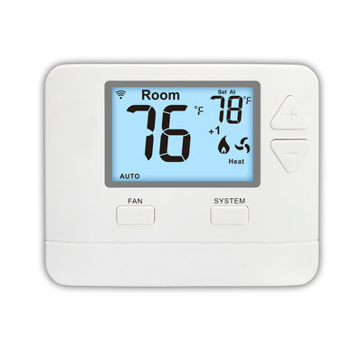±1C Accuracy White Heating Room Thermostat for Customized Temperature Settings