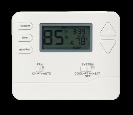 Intelligent HVAC Temperature Controller Anti-flammable ABS Housing Material and Smart Thermostat for Optimal Performance