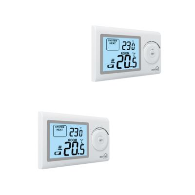 Digital Boiler Temperature Control Switch for Heat/Cool Performance and Display