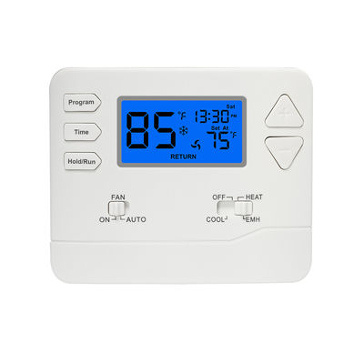 Riseem Dependable Operation Air Source Heat Pump Thermostat with Internal NTC Sensor in HEAT Mode