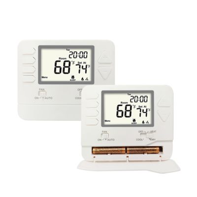 Heagstat 24V Heat Pump Non-programmable Thermostat for Improved HVAC System Functionality