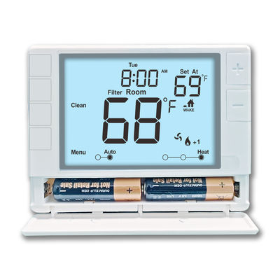 Coiiwsei 7-day Programmable Digital Thermostat Heating and Cooling Constant Temperature air Conditioning Controller RTH715