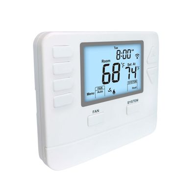 Riseem 18-30 VAC NEC Class II 7 Day Programmable Thermostat for Smart Life and Alexa Compatibility