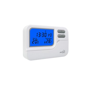 Switch Heat cool Boiler Room Thermostat Featuring Display Accuracy ±0.5°C and Temperature Range 0°C 40°C in 0.1°C Increments for Operation
