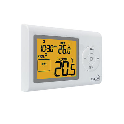 868Mhz Works With Most Heating Systems 230V RF Room Thermostat Power 230V Wireless Thermostat for Wireless Temperature Control