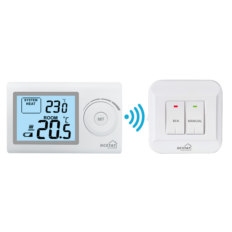 Riseem Battery Supply Non Programmable Thermostat Digital Temperature Control