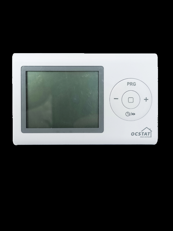 Anti-flammable ABS Housing Material HVAC Thermostat with 24VAC Or Battery Power Supply Heating And Cooling Control Mode