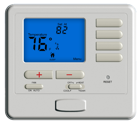 Calore 2 1 termostato fresco della stanza del riscaldamento a pavimento per la pompa di calore