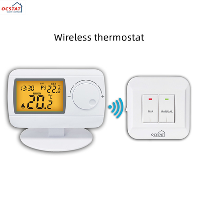 Riseem NTC termostato digitale per il riscaldamento elettrico per caldaie a gas Frequenza 868MHZ