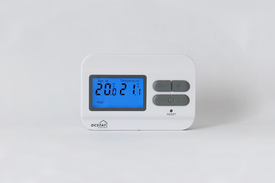 Riscaldi soltanto il termostato di Digital/il riscaldamento non programmabile del termostato ed il sistema digitale metallico di raffreddamento di HVAC del termostato