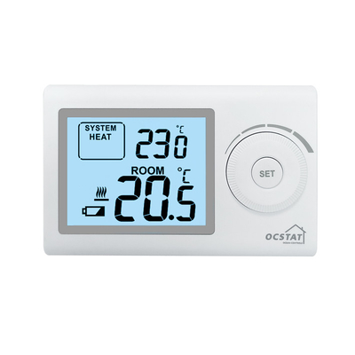 Riseem White Gas Boiler Radiante Temperatura non programmabile Termostato di sala riscaldamento per interni