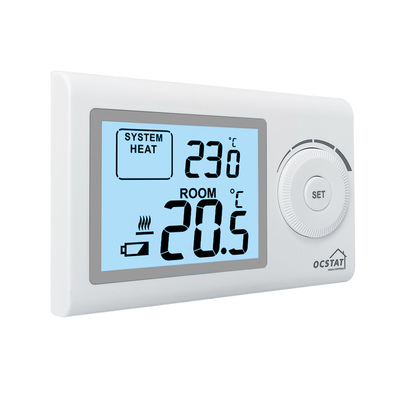 Controllo della temperatura di risalita Sala di riscaldamento cablata Termostato non programmabile per il riscaldamento domestico 230VAC