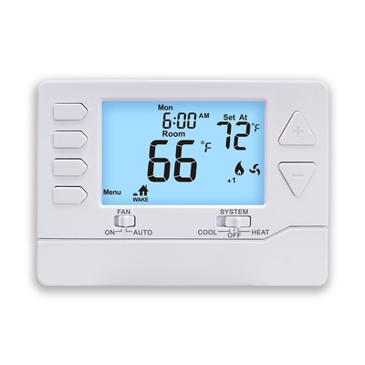 Climatizzatore Riseem Controller di temperatura Sala di riscaldamento HVAC Termostato programmabile con batteria multi-stadio