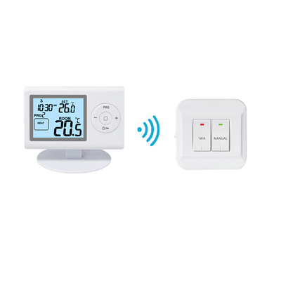 Riseem Digital Display LCD da 4 pollici quadrati Climatizzatore WIFI Termostato settimanale programmabile