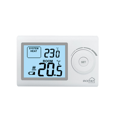 Riseem Digital Heating Battery Operated Room Thermostat con controllo della temperatura