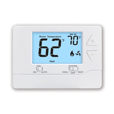 Controller di aria condizionata 24V Controllo digitale della temperatura Riscaldamento domestico Termostato non programmabile