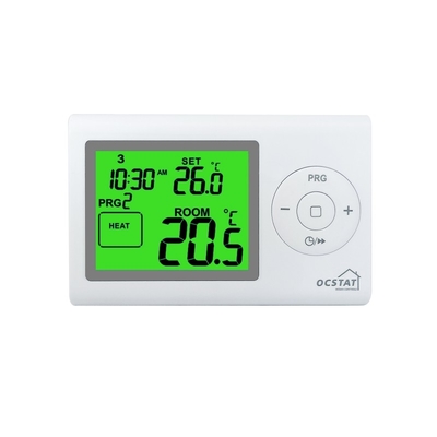 Riseem PC ABS termostato digitale programmabile per sistema di riscaldamento