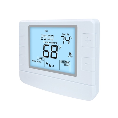 Riseem 24V programmabile cablata pompa di calore per la casa termostato ABS 2 calore 1 freddo