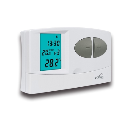 Riseem alimentazione della batteria controllo della temperatura riscaldamento 7 giorni termostato digitale cablato programmabile con 230V