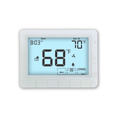Riseem Nuova batteria Bianco 24V LCD Programmabile Climatizzatore elettronico 1 Calore 1 Fresco Termostato Per Sistema HVAC
