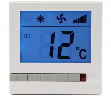 Stanza centrale Thermost del regolatore del condizionatore d'aria del controllo della temperatura non programmabile