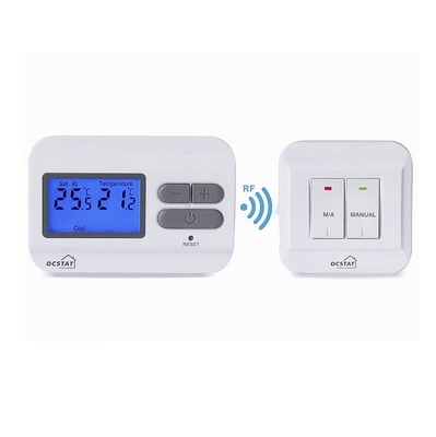 Display LCD Riseem Controllo della temperatura non programmabile Caldaia d'acqua Termostato della stanza di riscaldamento