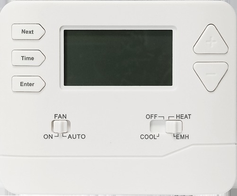 Termostato ambiente programmabile bianco alimentato a batteria per un controllo preciso della temperatura
