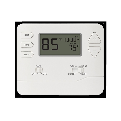Display LCD Termostato di riscaldamento della stanza alimentato a batteria per il controllo della temperatura personalizzato