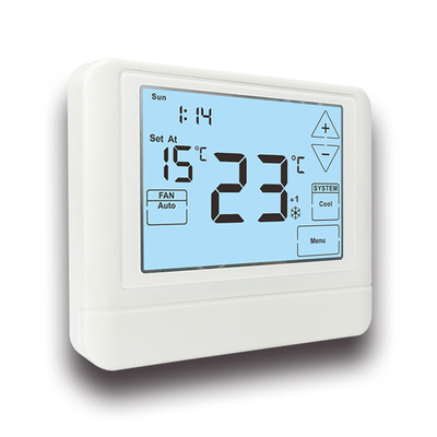 24V LCD touch screen termostato di riscaldamento digitale programmabile settimanale