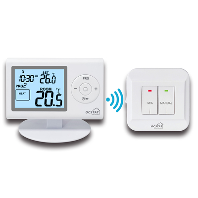 Termostato wireless per ufficio/stanza non programmabile per caldaia a gas