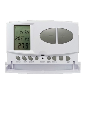 Potente termostato cablato con display digitale LCD alimentato a batteria Temperatura 5-35C