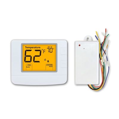 2*AAA termostato wireless RF WIFI PTAC a batteria per il controllo della temperatura di una pompa di calore convenzionale o