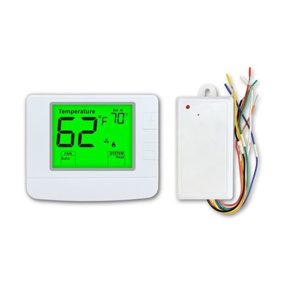 Termostato di camera senza fili non programmabile con Wi-Fi 2.4 GHz Smart Life funziona con Alexa Materiale PC antincendibile ABS