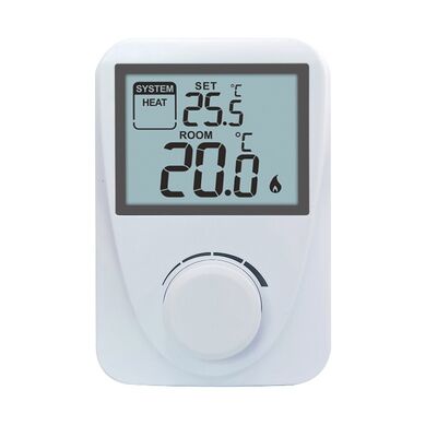 Display Temperature Range 3°C a 37°C Termostati digitali caldaie per ambienti colore bianco dimensioni compatte Soluzioni di gestione della temperatura