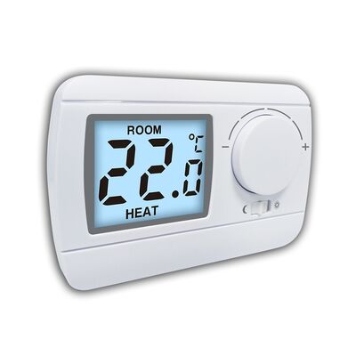 Caldaia ad aria calda di colore bianco con interruttore di spegnimento del calore, apparecchiatura di riscaldamento di grado industriale per esigenze di riscaldamento di processo