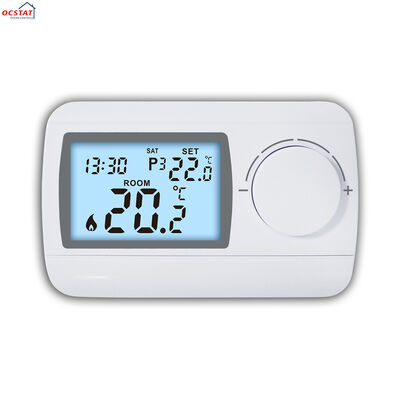 230V 7 giorni termostato cablato per la sala caldaia che fornisce un monitoraggio e un controllo accurati della temperatura per supportare il riscaldamento della sala caldaia e il risparmio energetico