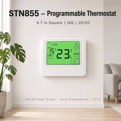 Programmazione 5 1 1 Giorno Pompa di calore commerciale risparmio energetico programmabile termostato cablato per aria condizionata