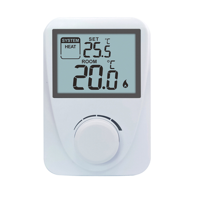 Controller di temperatura termostato di sale cablato con indicatore bat-low