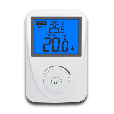 Riseem Blue Backlight Controller termostatico digitale a bassa tensione non programmabile