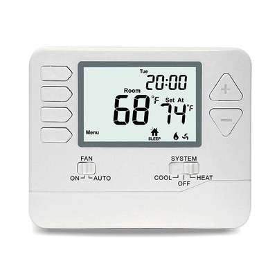 Casa di Digital un termostato programmabile da 7 giorni con il grande schermo LCD a pile