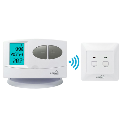 2 termostati programmabili fresco della stanza del riscaldamento dell'acqua rf del termostato/da 7 giorno di calore 2