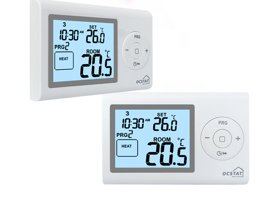 Riseem Intelligent Electric Room 7 giorni Termostato programmabile per il sistema di riscaldamento Materiale PC+ABS