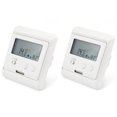 Termostato elettrico programmabile digitale per riscaldamento per climatizzazione CE UL
