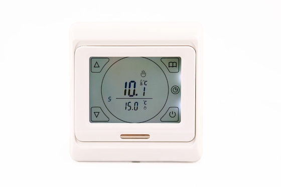 Termostato programmabile del riscaldamento dell'acqua del piccolo touch screen con il regolatore di temperatura