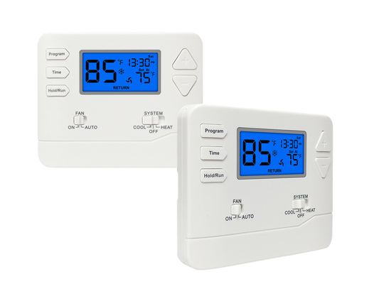 Riseem schermo LCD termostato digitale della stanza regolatore elettronico di temperatura di riscaldamento programmabile