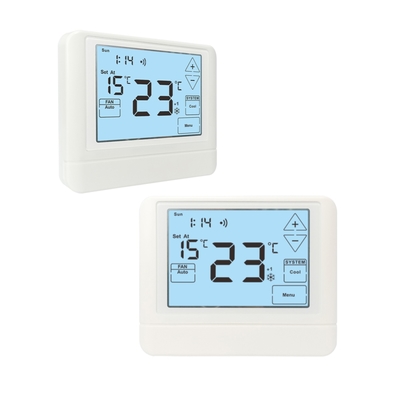 Termostato programmabile Wifi del settimanale dei sistemi di HVAC di Smart della pompa di calore dell'OEM