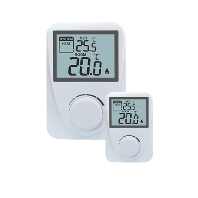 Display LCD Riseem 230V Omron Relay Camera cablata termostato non programmabile per caldaie